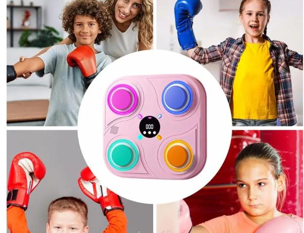 Детский игровой набор Боксерский тренажер с музыкой и подсветкой 33 см (db87ed12) - фото 2 Детский игровой набор Боксерский тренажер с музыкой и подсветкой 33 см (db87ed12) - фото 2
