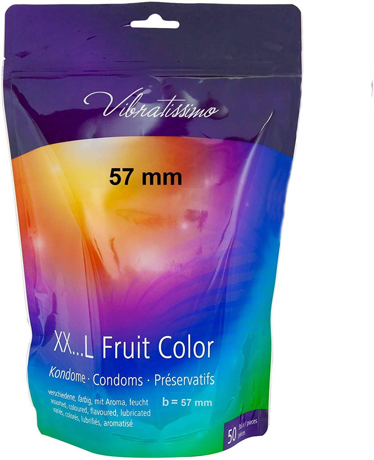 Презервативи Vibratissimo XX ... L Fruit Color 57 мм 50 шт.