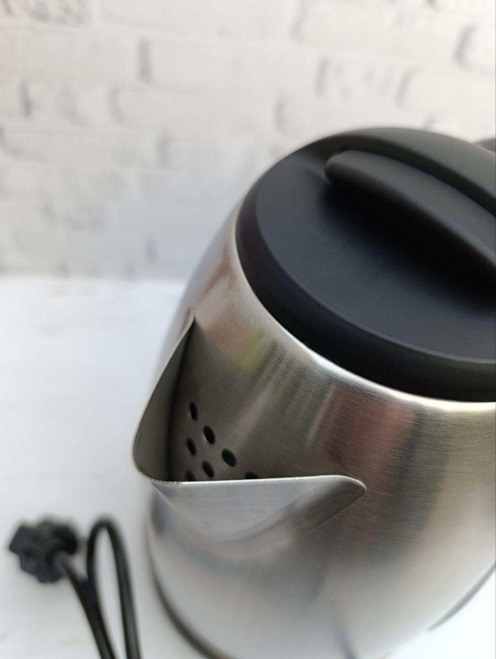 Електрочайник EDENBERG EB-83521 нержавіюча сталь 1,8 л 2000 Вт - фото 3 Електрочайник EDENBERG EB-83521 нержавіюча сталь 1,8 л 2000 Вт - фото 3