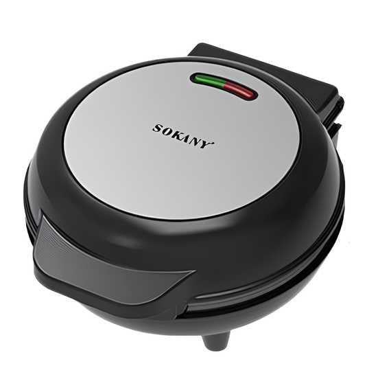 Вафельница мини Sokany Мультипликационные герои с антипригарным покрытием 750 Вт (SK-08081/12)