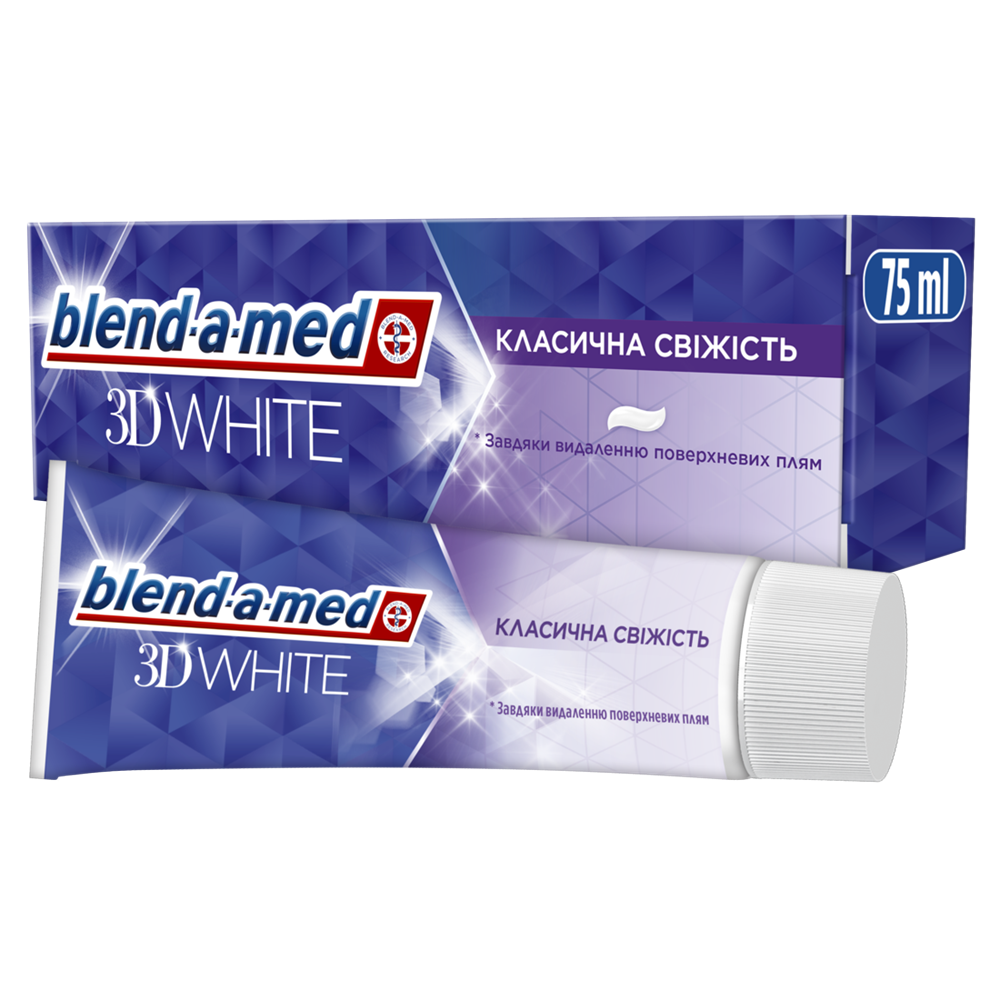 Зубная паста Blend-a-Med 3D White Классическая Свежесть 75 мл (30844498)