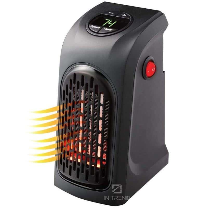 Тепловентилятор Handy Heater 400 Вт Черный - фото 4