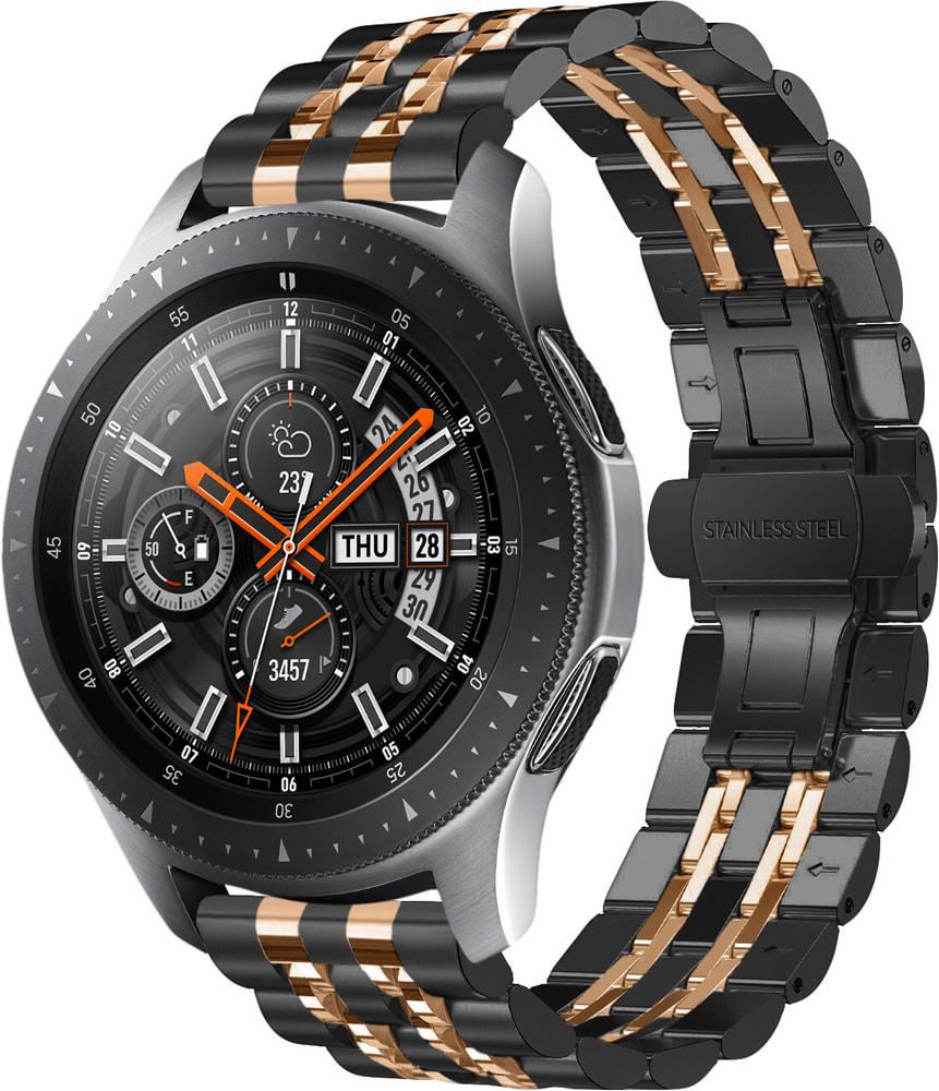 Браслет металлический Spinye Line для Galaxy Watch 42 мм Black Pink (29020-51)