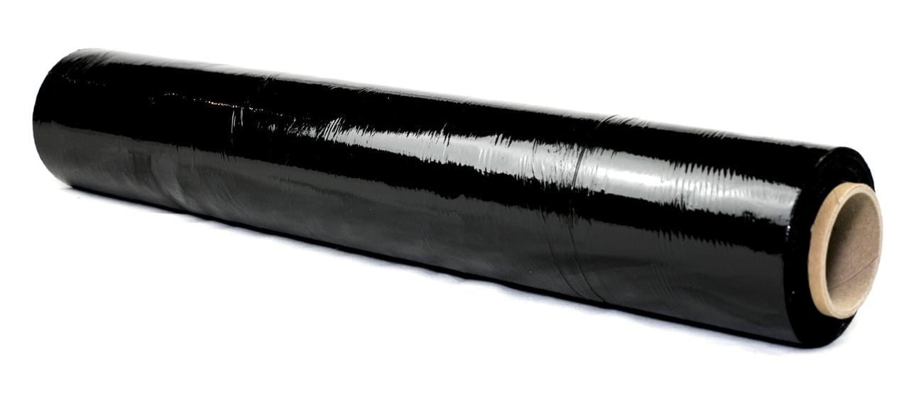 Стретч-пленка первичная 50 см х 200 м 20 мкр 1,5 кг Черный