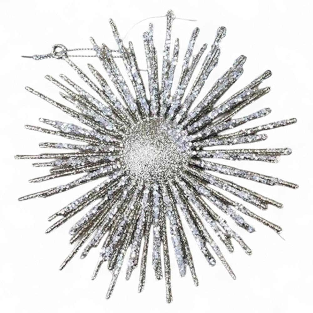 Фигурка-подвеска новогодняя Snowflake 13 см (R33896) Фигурка-подвеска новогодняя Snowflake 13 см (R33896)