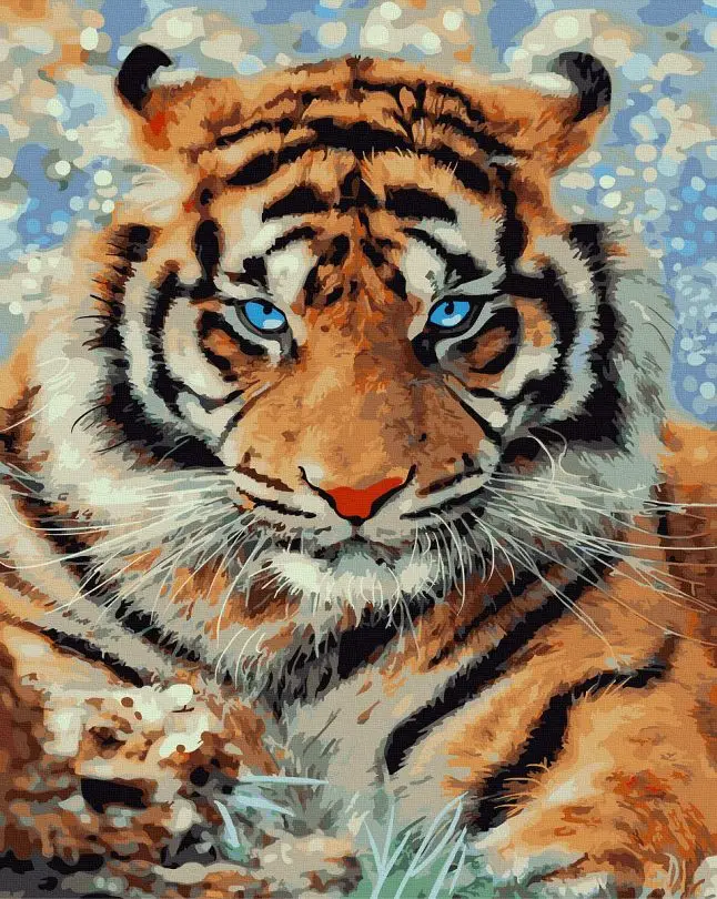 Картина по номерам Brushme Вид хищника 40x50 см (BRM43218)