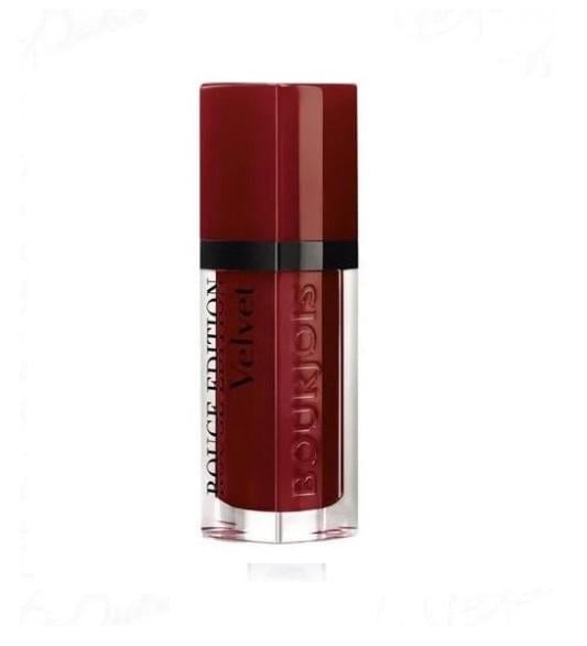Помада губна рідка матова BOURJOIS Rouge Edition Velvet 19 Jolie-De-Vin 7,7 мл (2204607618)
