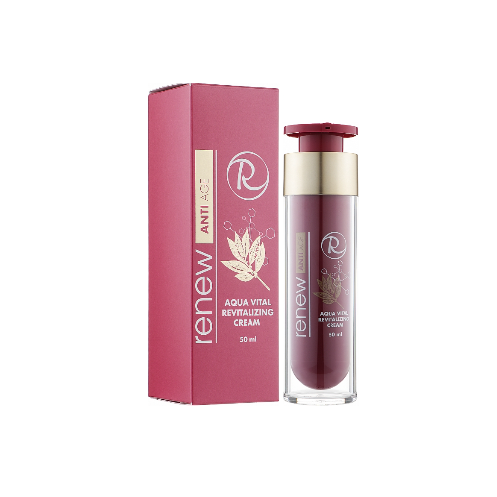 Крем для обличчя антивіковий сонцезахисний зволожувальний Renew Anti Age Aqua Vital Revitalizing Cream 50 мл (1606050)