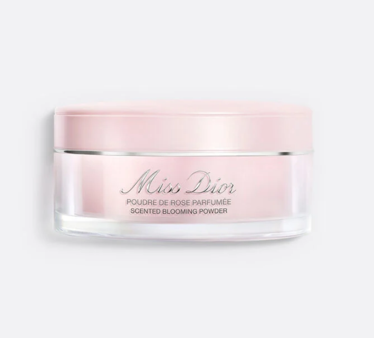 Пудра для тела и лица аналог Miss Dior Scented Powder мерцающая ароматизированная 16 г (3348901503853)