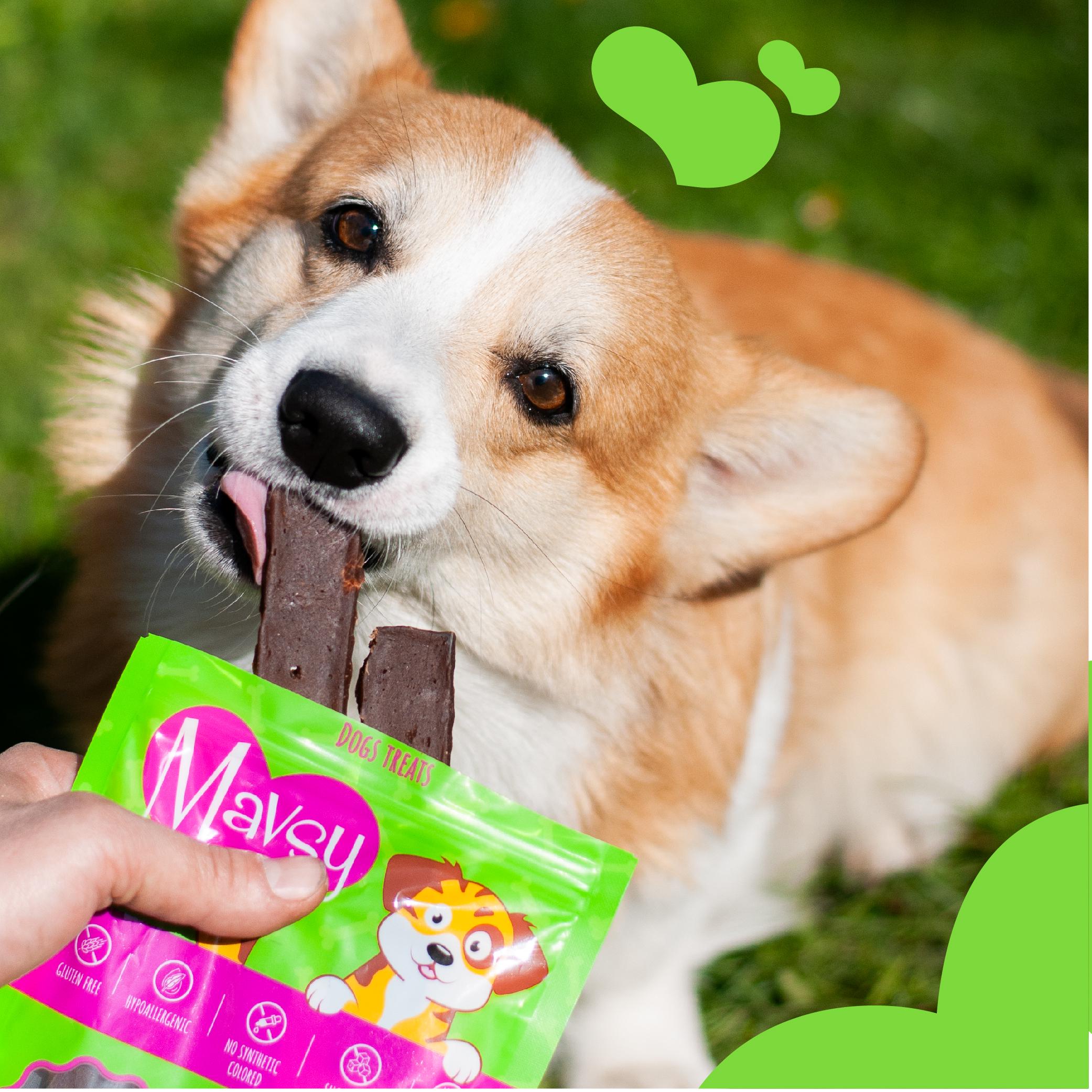 Лакомство для собак MAVSY Lamb chips for dogs Чипсы из ягнятины 100 г (13501994) - фото 6