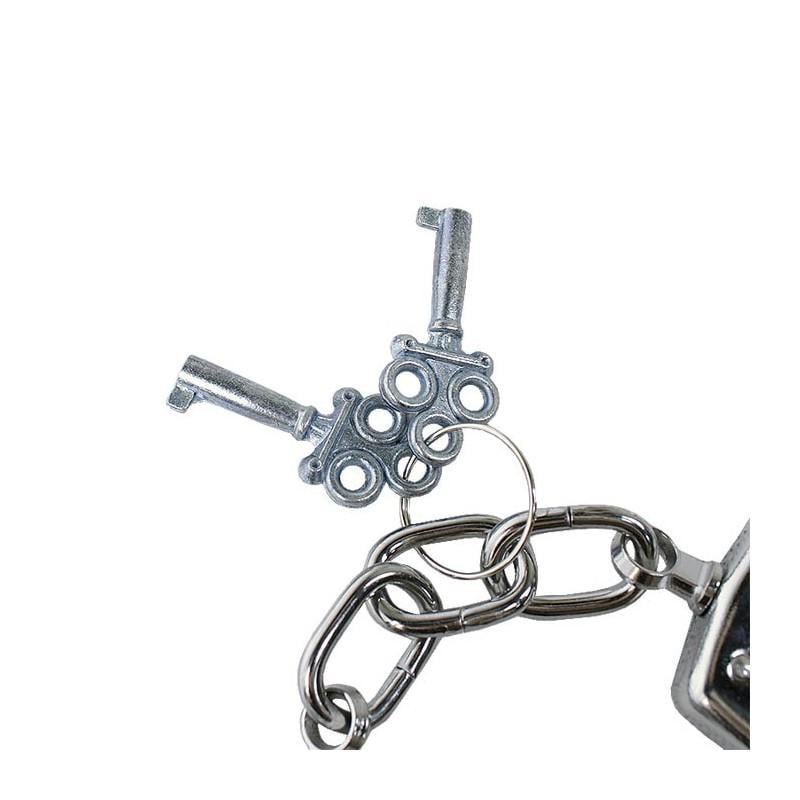 Наручники Mil-Tec SILVER STEEL cтальные (16201000) - фото 2 Наручники Mil-Tec SILVER STEEL cтальные (16201000) - фото 2