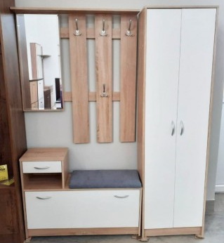 Шкаф Мебель-Сервис 2Д Орион Дуб самоа/Белый матовый (26859628) - фото 3 Шкаф Мебель-Сервис 2Д Орион Дуб самоа/Белый матовый (26859628) - фото 3