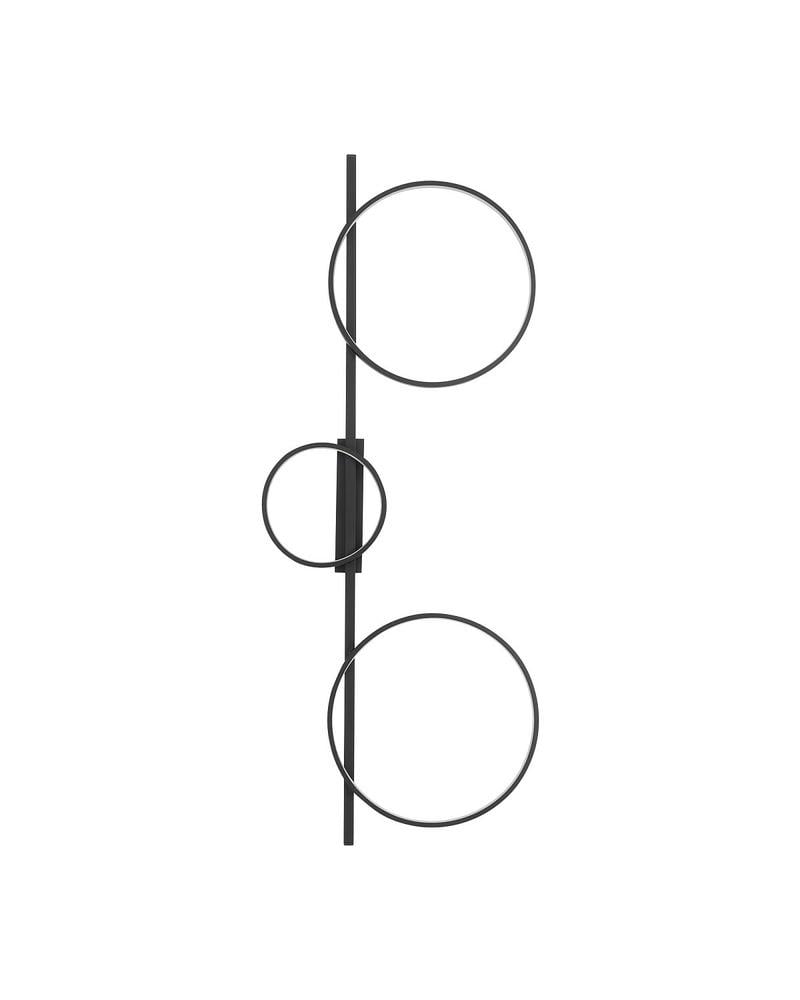 Люстра Nowodvorski 10816 Circolo LED M 3x33W 3000K 1100Lm IP20 Bl (14163358)