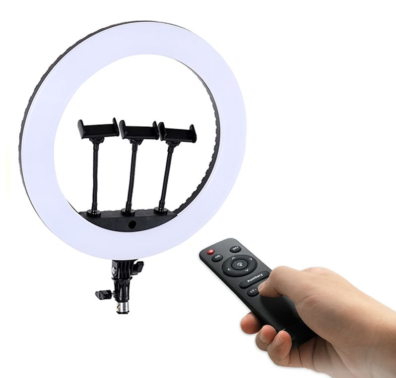 Кольцевая лампа HQ 18N с пультом (1282321490) - фото 8