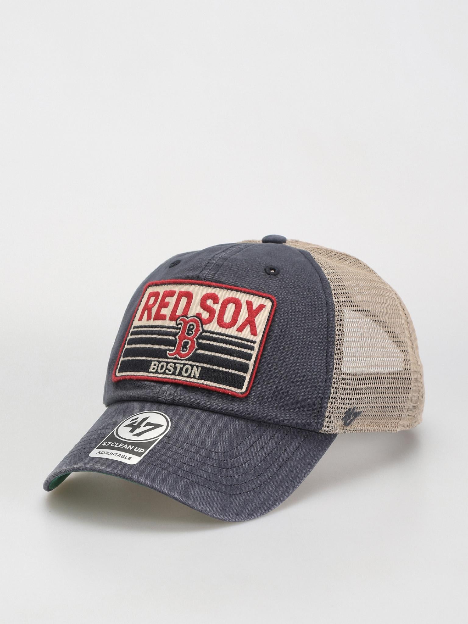 Кепка-тракер 47 Brand BOSTON RED SOX FOUR STROKE One Size Сірий (FRSTK02BXP-VN)