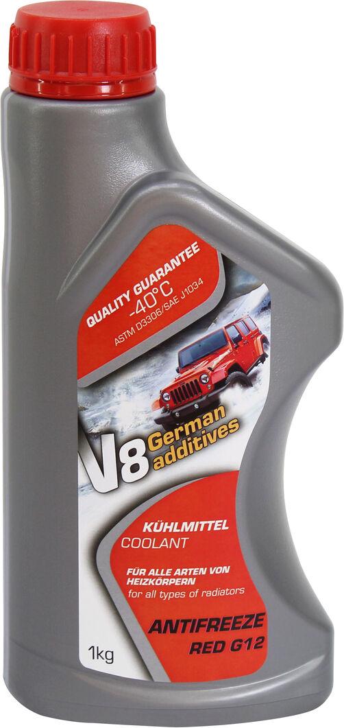 Антифриз V8 G12 від -40 до +110 1 л Red (0100073)