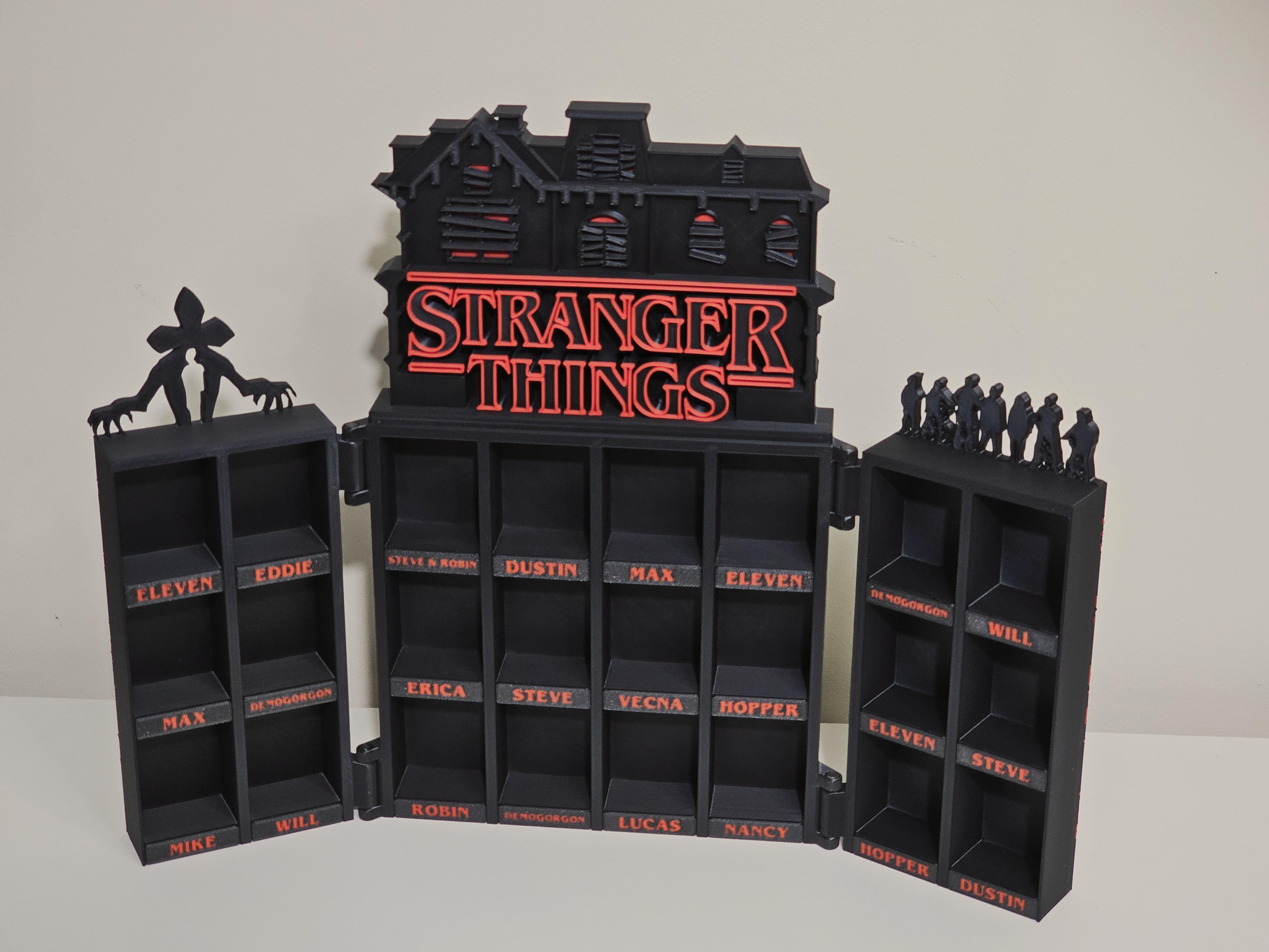 Стенд-органайзер для колекції фігурок Kinder Joy Stranger Things Будинок Кріла (2026010001)