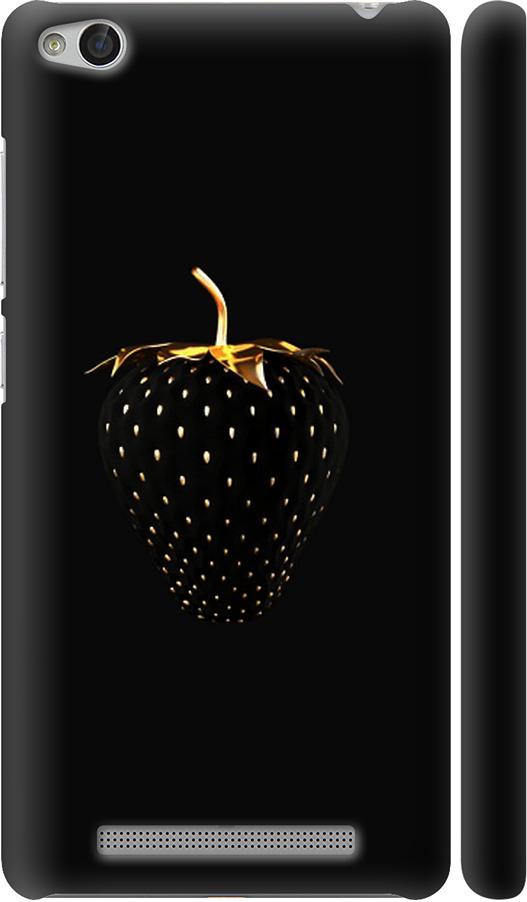 Чехол на Xiaomi Redmi 3 Черная клубника (3585c-97-42517)