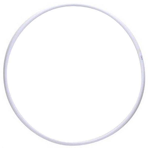 Обруч Pastorelli Sidney для художньої гімнастики 80 см Білий (6936116100488) - фото 1