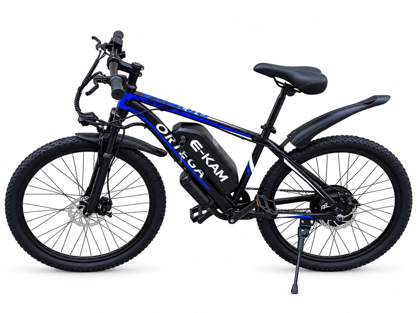 Електровелосипед E-KAM Ortega KM-E12 26" 800W 48V 10Ah Синій