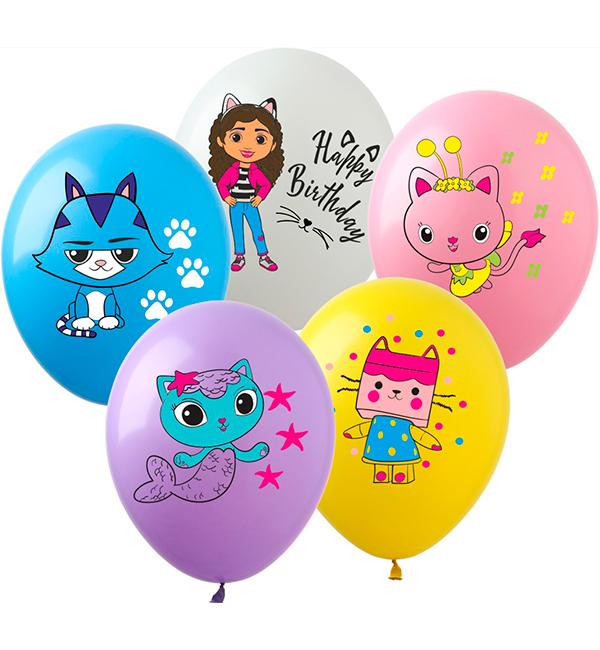 Повітряні кулі Ляльковий будиночок 7 шт. 30 см (13417979)