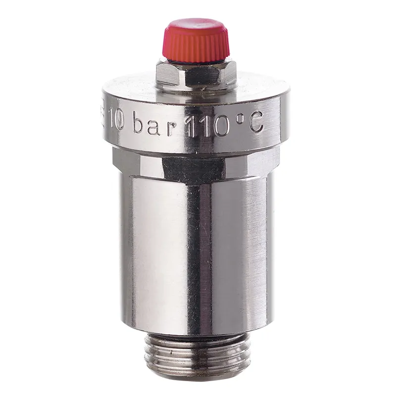 Воздухоотводчик автоматический Roho R1301-050N Н никель 1/2" (OL-RO0138)