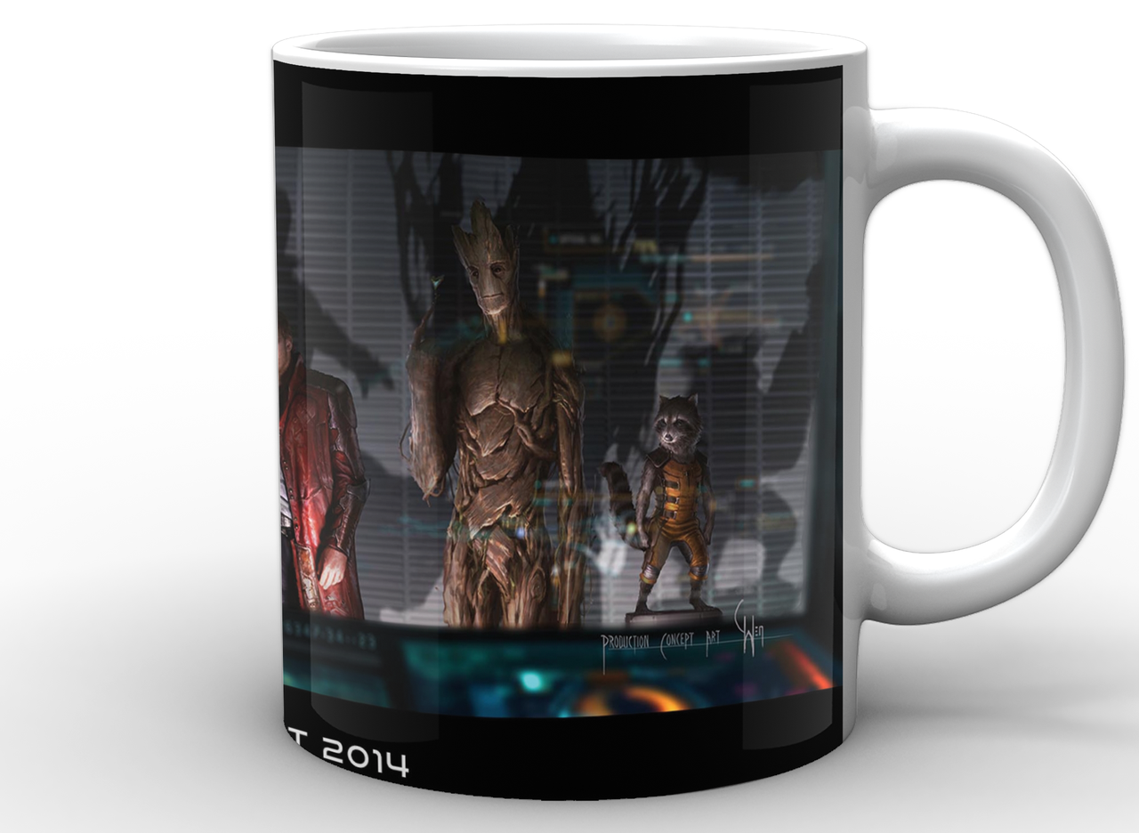 Чашка GeekLand Guardians of the Galaxy персонажи (GG.02.014.118)