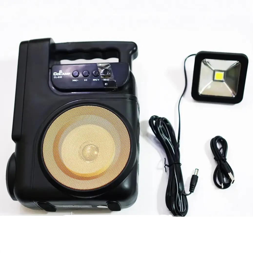 Ліхтар кемпінговий із сонячною панеллю Solar CCLamp CL-830 функція Power Bank та радіо 4000 мАг Bluetooth (9118) - фото 7 Ліхтар кемпінговий із сонячною панеллю Solar CCLamp CL-830 функція Power Bank та радіо 4000 мАг Bluetooth (9118) - фото 7