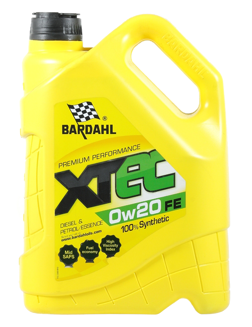 Моторна олива BARDAHL XTEC 0W20 FE 36803 5 л (2817050584)