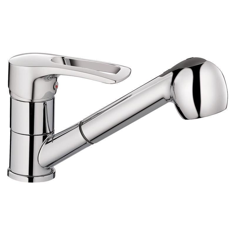 Смеситель для кухни Haiba HANSBERG 014 с выдвижной лейкой (HB0208) Смеситель для кухни Haiba HANSBERG 014 с выдвижной лейкой (HB0208)