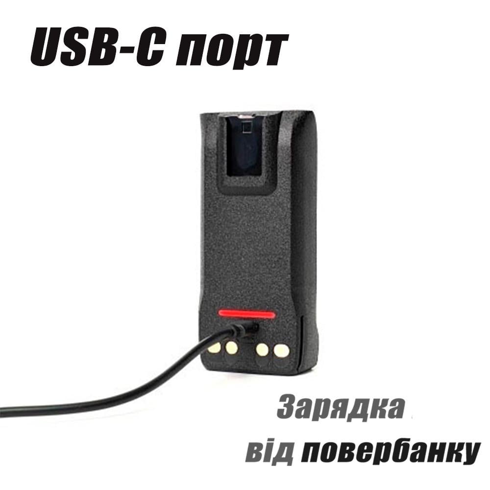 Акумулятор для Рації Motorola R7 R7A 3000 mAh з USB-C (19480597) - фото 11