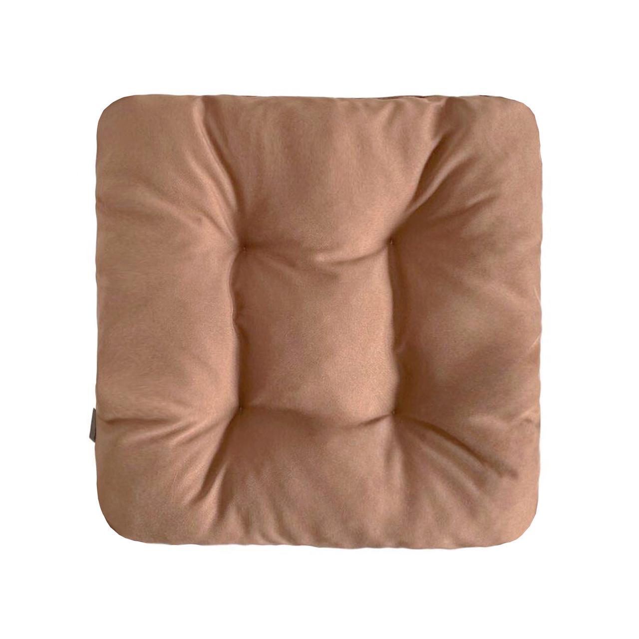 Подушка для стула/кресла/табурета 55х55х8 см Капучино (2237926978) - фото 1 Подушка для стула/кресла/табурета 55х55х8 см Капучино (2237926978) - фото 1