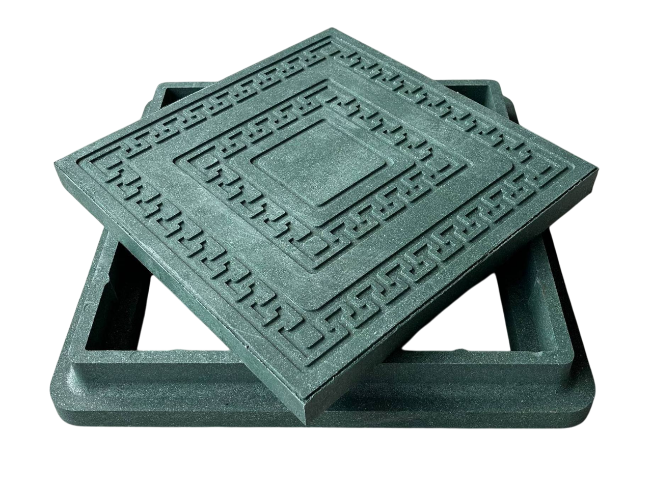 Люк ревизионный квадратный ВОЮС 400х400 мм А15 Зеленый - фото 5 Люк ревизионный квадратный ВОЮС 400х400 мм А15 Зеленый - фото 5