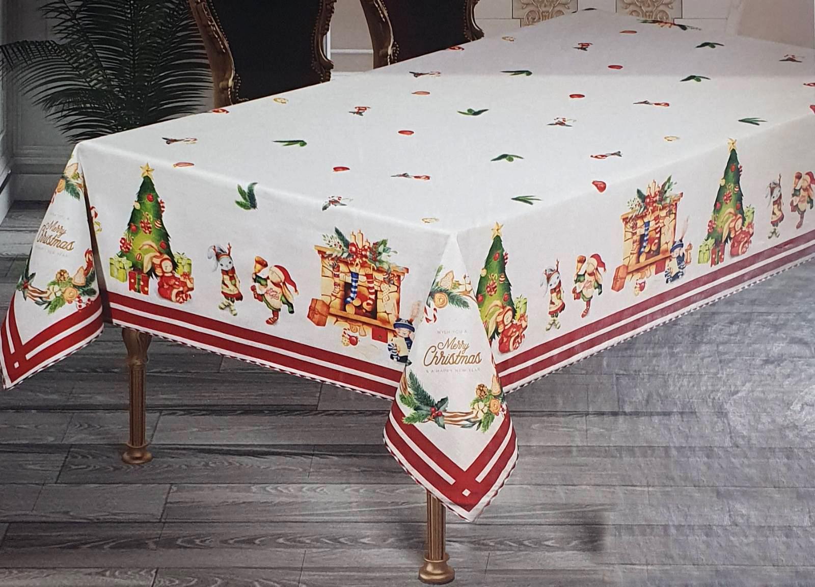 Скатерть новогодняя Maison Royale 160x220 04 (CN4204) Скатерть новогодняя Maison Royale 160x220 04 (CN4204)