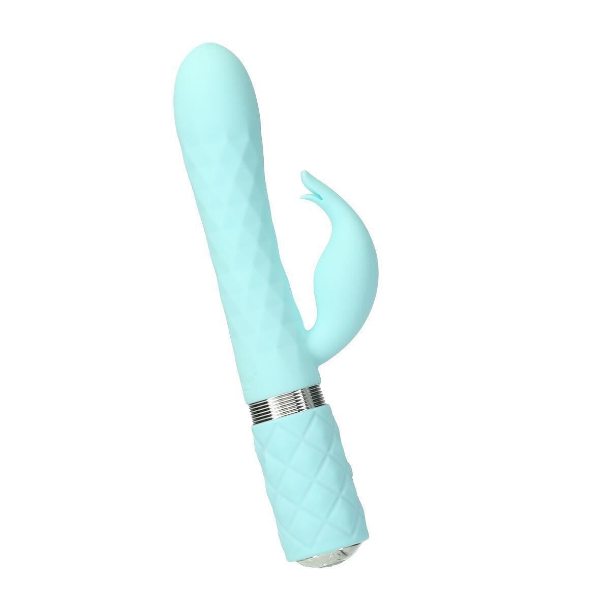 Вибратор Кролик с ротацией Pillow Talk Lively Teal/кристалл Swarovsky/тройное ведро (SO6857) Вибратор Кролик с ротацией Pillow Talk Lively Teal/кристалл Swarovsky/тройное ведро (SO6857)