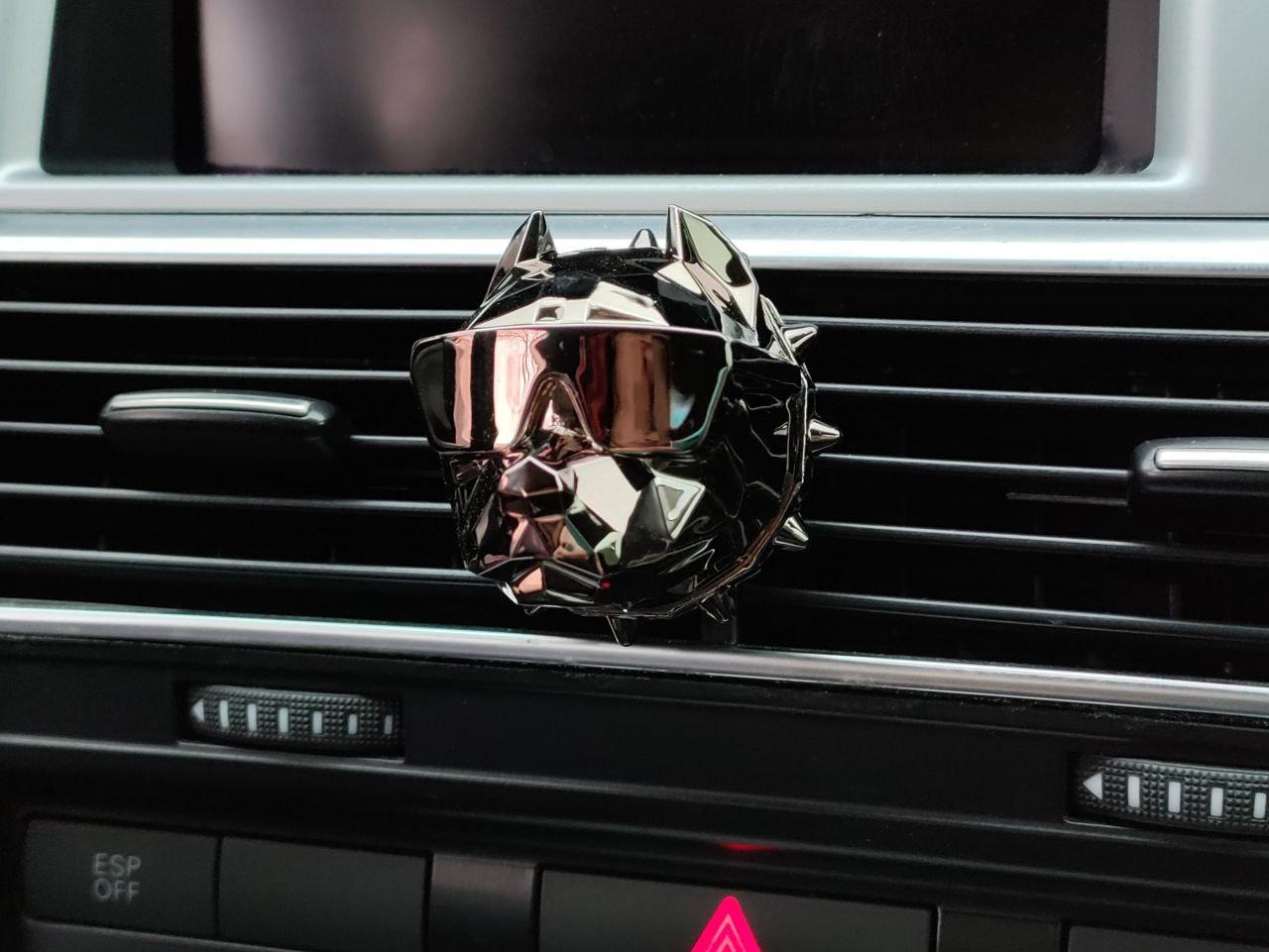 Ароматизатор для авто Питбуль многоразовый на решетку Серый (1822395734) - фото 2