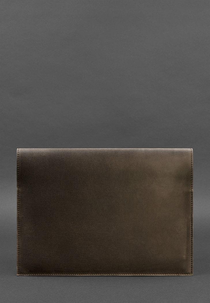 Папка шкіряна для документів А4 на магнітах Crazy Horse Темно-коричневий (A-026686) - фото 4 Папка шкіряна для документів А4 на магнітах Crazy Horse Темно-коричневий (A-026686) - фото 4