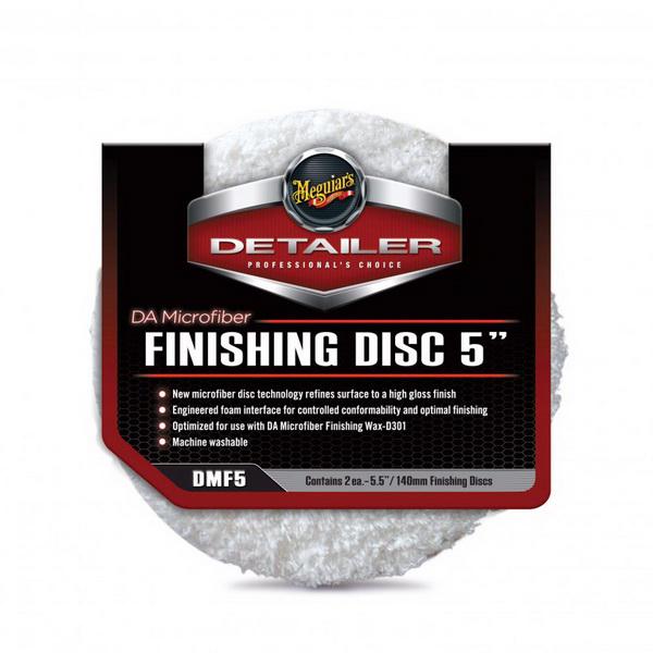 Фінішний круг мікрофібровий Meguiar's DMF5 DA Microfiber Finishing Disc 5,5"/140 мм (ADMF5)