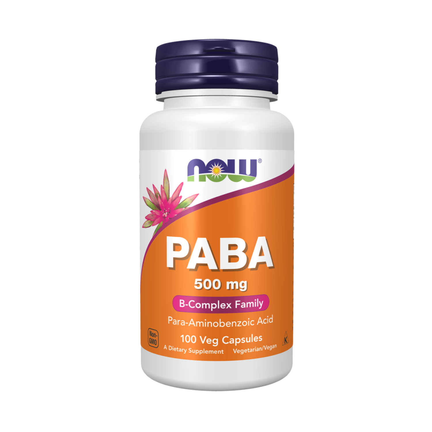 Диетическая добавка Now Foods PABA Пара-аминобензойная кислота 500 мг 100 капс. (CO002756) Диетическая добавка Now Foods PABA Пара-аминобензойная кислота 500 мг 100 капс. (CO002756)