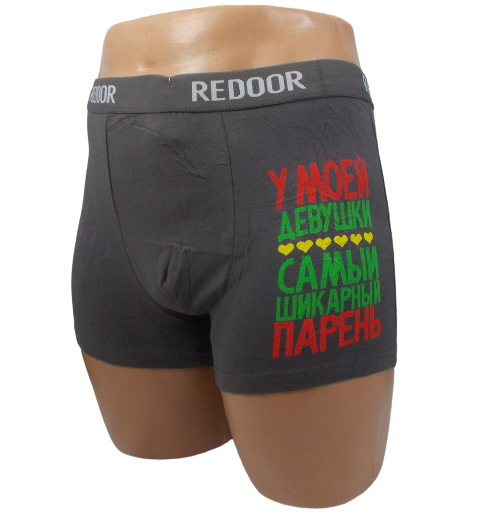 Трусы боксеры Redoor 3264 L Серый