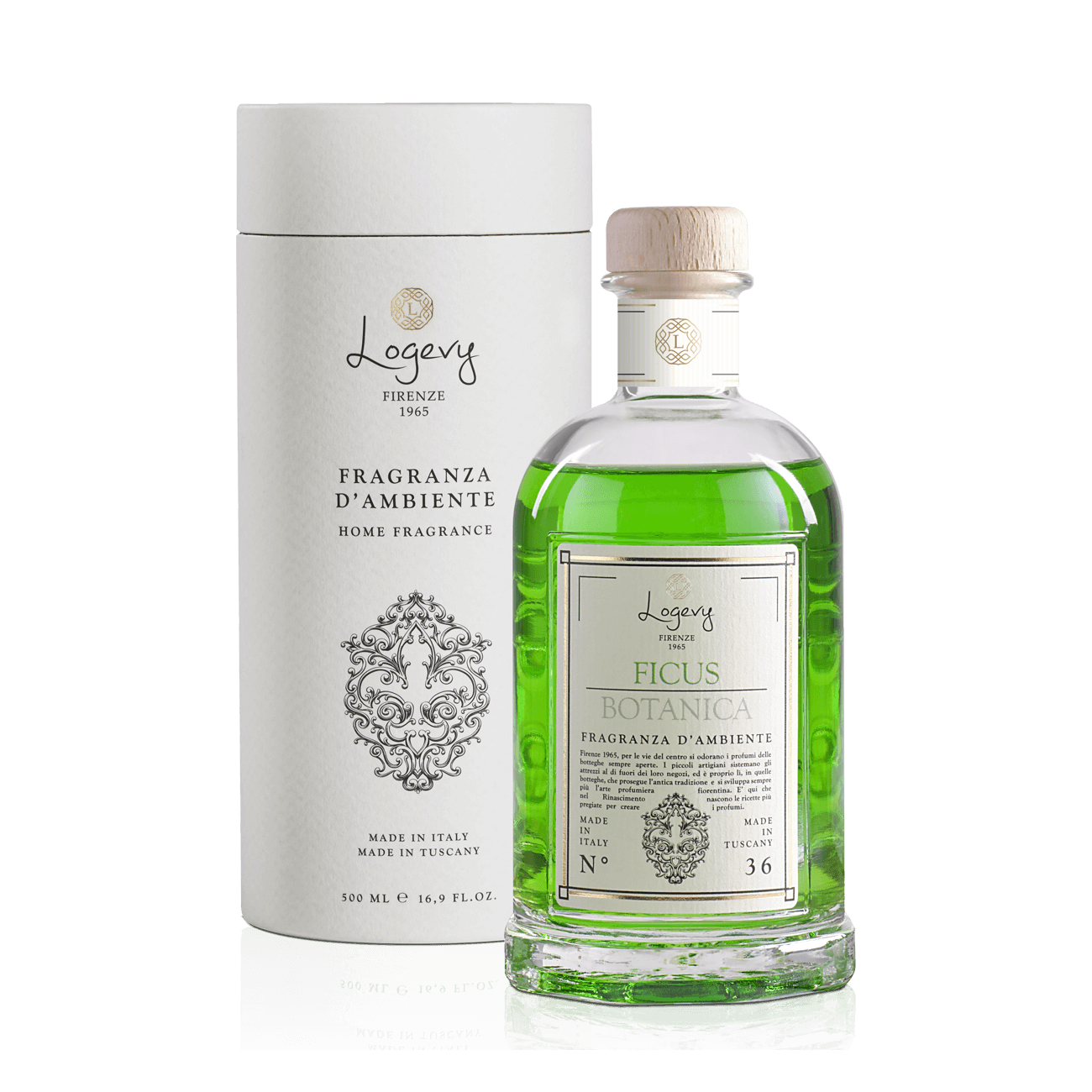 Аромадиффузор Logevy Firenze Ficus Botanica Фикус 500 мл (LOG0182) - фото 2 Аромадиффузор Logevy Firenze Ficus Botanica Фикус 500 мл (LOG0182) - фото 2