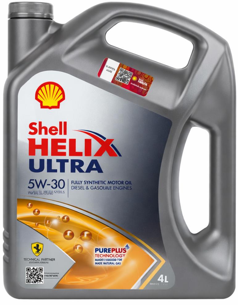 Моторное масло SHELL Helix Ultra SAE 5W-30 41071351110 5 л (550040640)