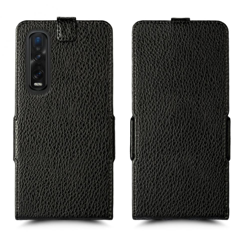 Чехол флип Liberty для OPPO Find X2 Pro Черный (70675)