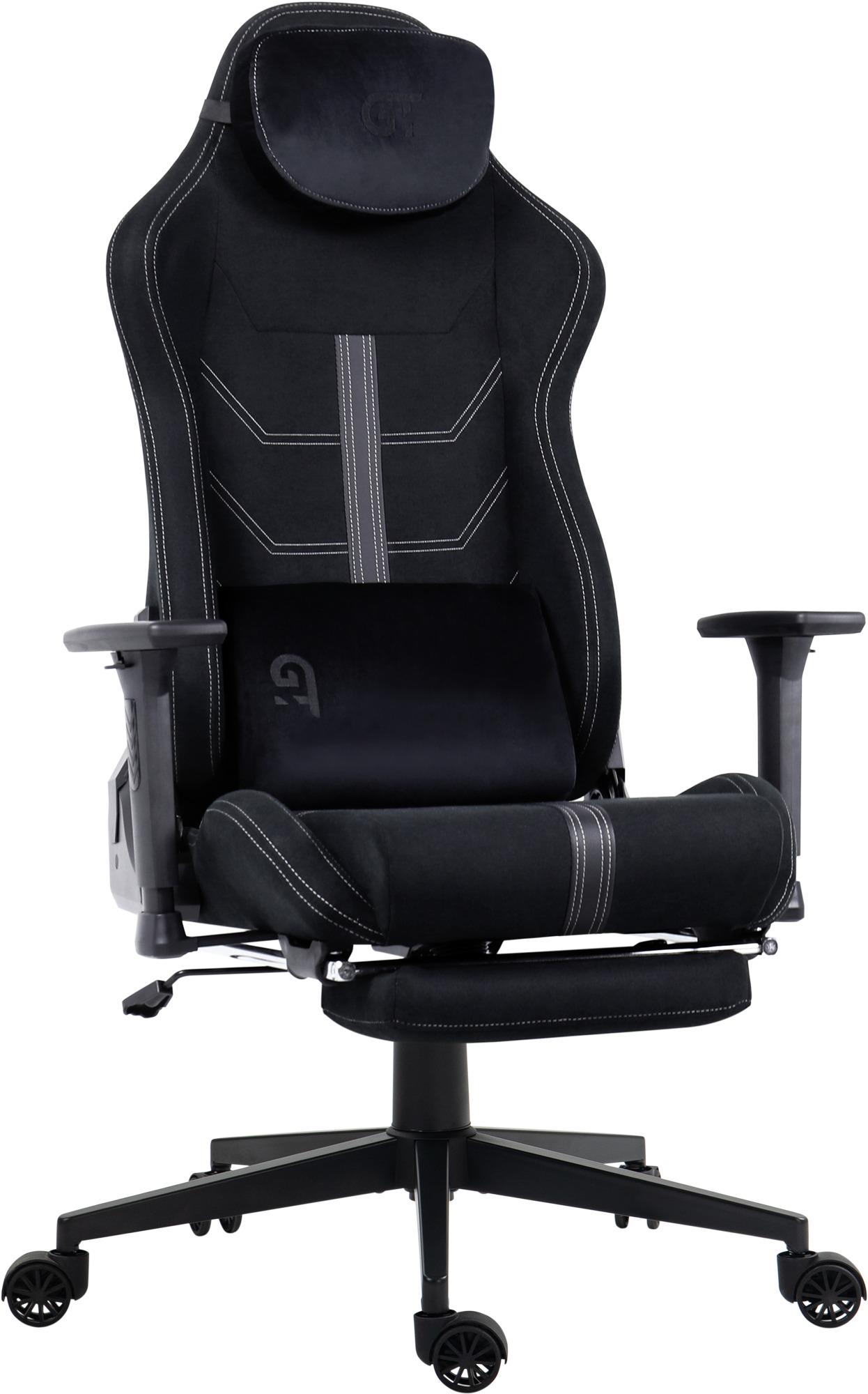 Кресло геймерское GT Racer X-2309 Fabric Black - фото 2