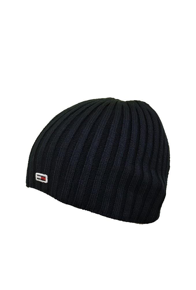 Шапка мужская Tommy Hilfiger Hats Baret TH-201 Dark Blue - фото 2