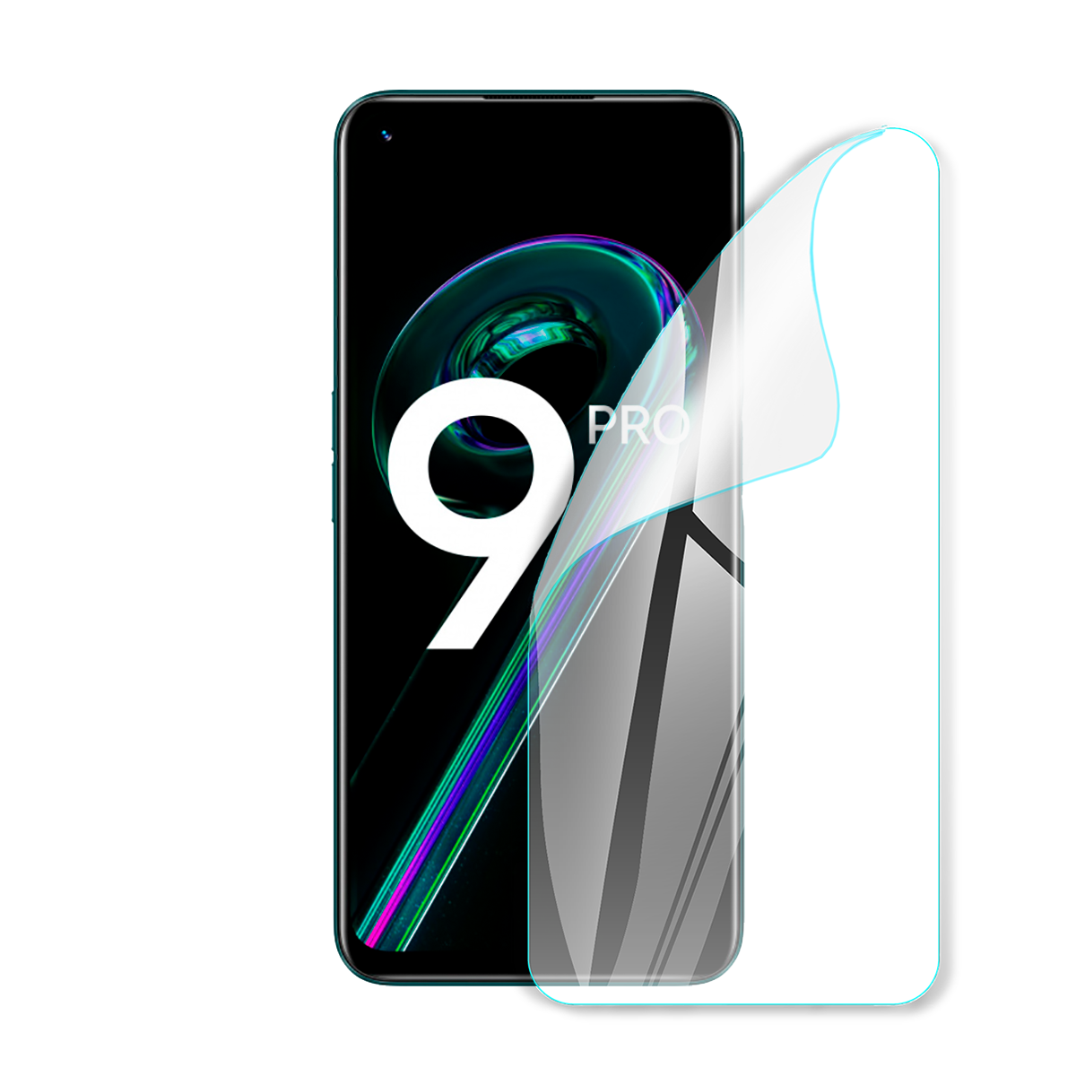 Полиуретановая пленка для Realme 9 Pro серии Simple Armor