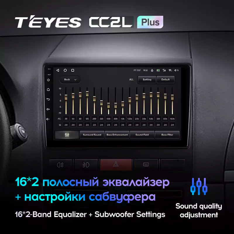 Автомагнітола штатна Teyes CC2L Plus для Fiat Peron 9 2009/Idea 2011-2014 Android 2/32 Гб (1645144102) - фото 4