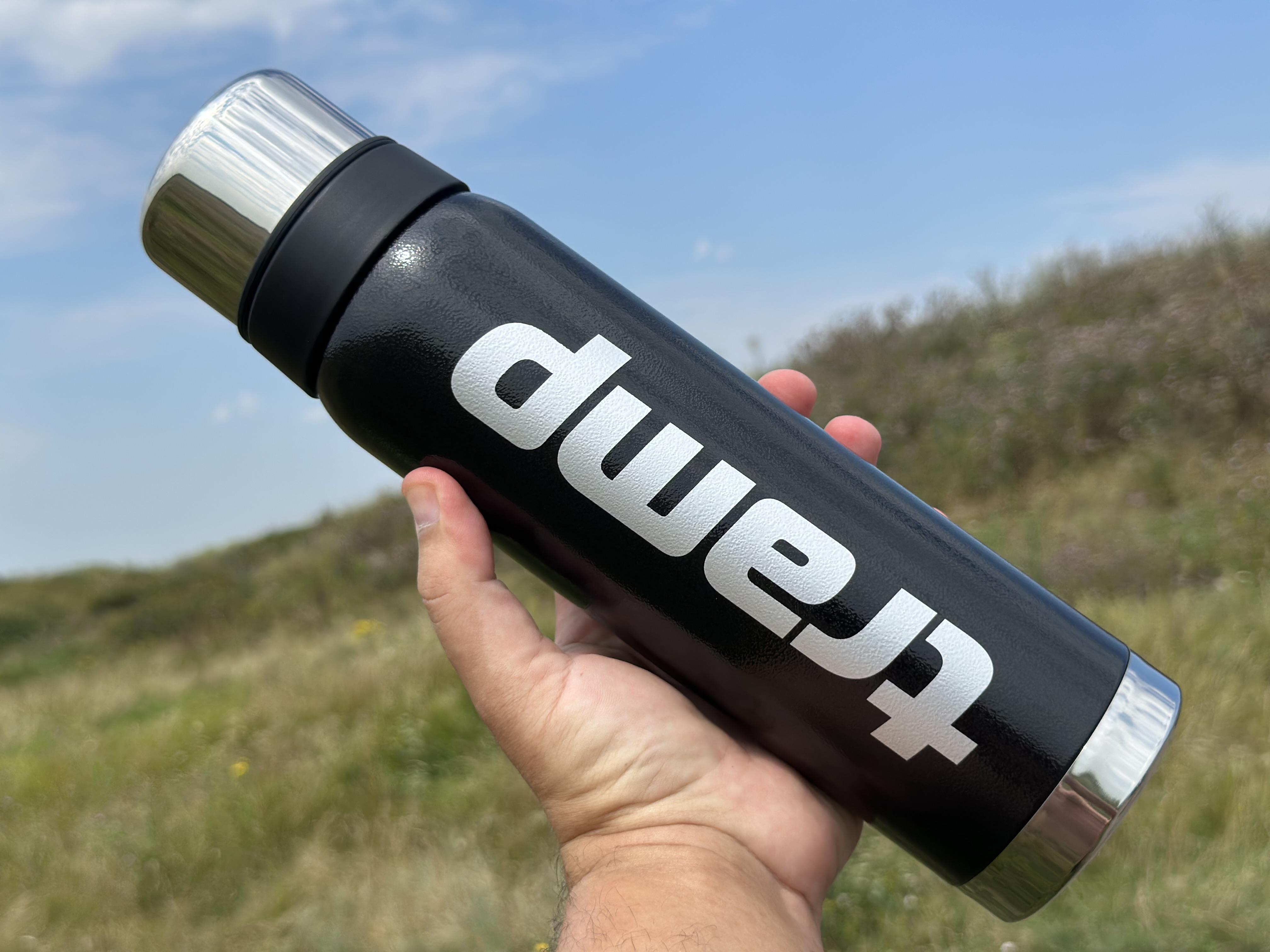 Термос для напитков Tramp expeditioс нержавейки держит 24 ч. 0,9 л (UTRC-027-black) - фото 5