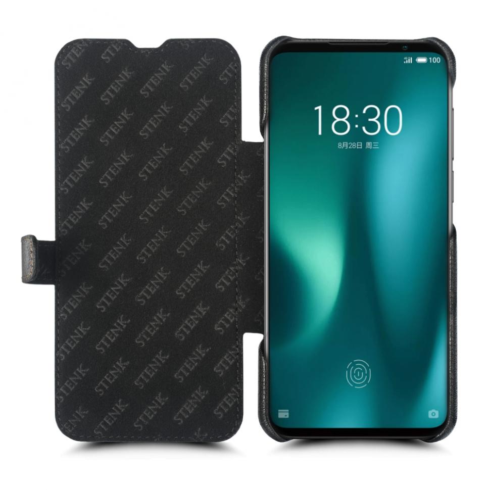 Чохол книжка Stenk Premium для Meizu 16s Pro Чорний (68498)