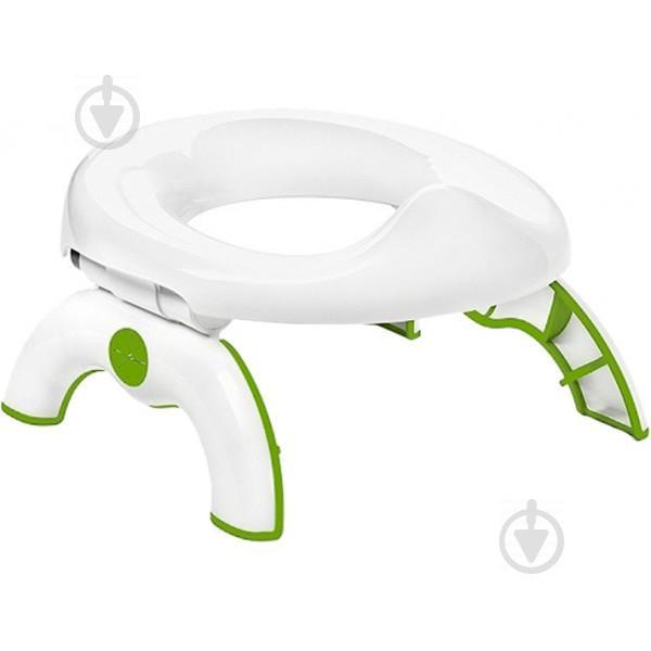 Горшок-туалет трансформер Potty for Travel 2-in-1 детский дорожный Белый